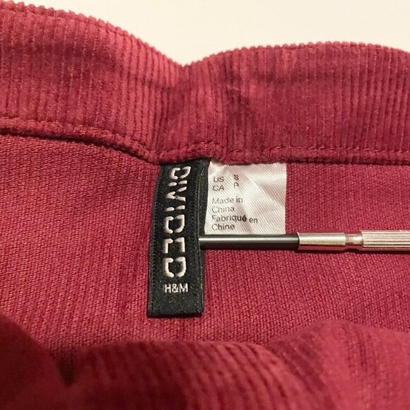 H&M Corduroy Dress Womens Size Small - Picture 8 of 16